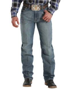 Cinch Men's Black Label 2.0 Stonewash Jeans -Western Cowboy Clothing Shop 010F26 GR P2