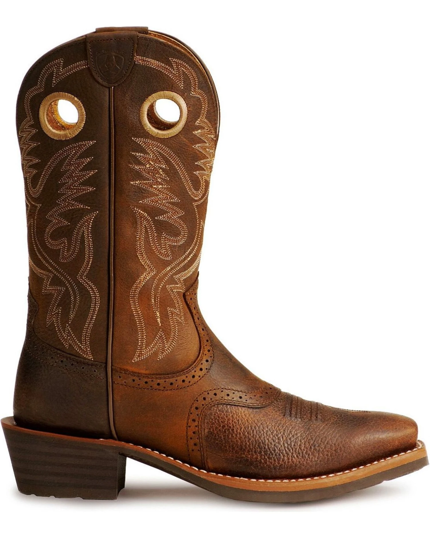 Ariat Men's Heritage Roughstock Western Performance Boots - Square Toe 4 Ariat Men's Heritage Roughstock Western Performance Boots - Square Toe - Image 4