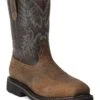 Ariat Men's Sierra Pull On Work Boots - Steel Toe