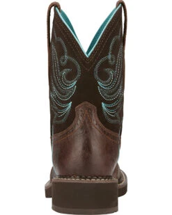 Ariat Women's Fatbaby Heritage Dapper Western Boots - Round Toe -Western Cowboy Clothing Shop 031889 47 BK