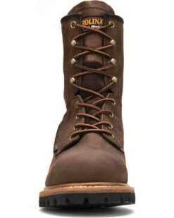 Carolina Men's Logger 8" Work Boots -Western Cowboy Clothing Shop 0502V3 41 FT