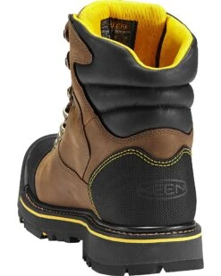 Keen Men's Milwaukee Mid Waterproof Boots - Steel Toe 11 Keen Men's Milwaukee Mid Waterproof Boots - Steel Toe -Western Cowboy Clothing Shop 050P88 B8 BK