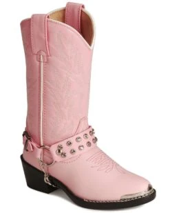 Durango Children's Pink Rhinestone Western Boots