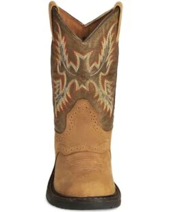 Ariat Boys' Workhog Western Boots - Square Toe -Western Cowboy Clothing Shop 053710 BR FT