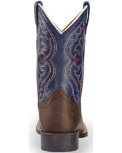Ariat Boys' Quickdraw Western Boots - Square Toe 13 Ariat Boys' Quickdraw Western Boots - Square Toe -Western Cowboy Clothing Shop 053A06 41 BK
