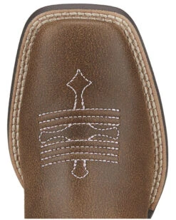 Ariat Girls' Tombstone Western Boots - Broad Square Toe -Western Cowboy Clothing Shop 053H95 ZS TP