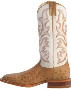 Justin Men's AQHA Remuda Full Quill Ostrich Exotic Boots -Western Cowboy Clothing Shop 066710 22 LT
