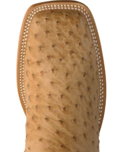 Justin Men's AQHA Remuda Full Quill Ostrich Exotic Boots -Western Cowboy Clothing Shop 066710 22 TP