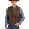 Kobler Antiqued Leather Vest