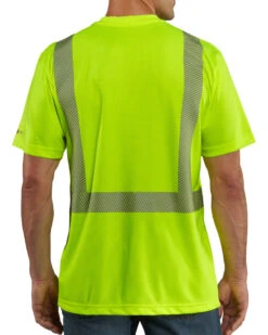 Carhartt Force High-Vis Short Sleeve Class 2 T-Shirt -Western Cowboy Clothing Shop 086H91 G6 P2