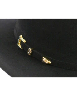 Cody James Men's 10X Black Fur Felt Cowboy Hat -Western Cowboy Clothing Shop 096R12 89 D3