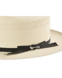 Stetson Men's White Shantung Open Road Western Straw Hat -Western Cowboy Clothing Shop 099P45 19 D1