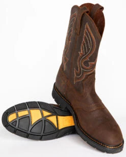 Cody James Men's Western Pull On Work Boots - Round Toe -Western Cowboy Clothing Shop 2000172363 200 BM