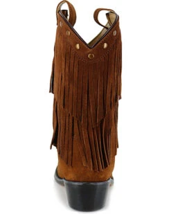 Shyanne® Girls' Fringe Snip Toe Western Boots -Western Cowboy Clothing Shop 2000204948 200 BK