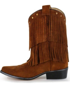 Shyanne® Girls' Fringe Snip Toe Western Boots -Western Cowboy Clothing Shop 2000204948 200 LT