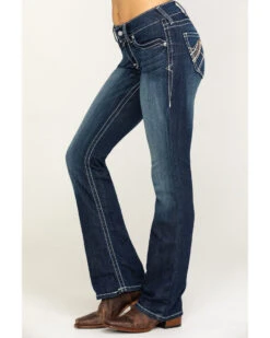 Ariat Women's Rosy Whipstitch Boot Cut Jeans -Western Cowboy Clothing Shop 2000205042 400 P3