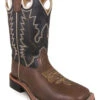 Smoky Mountain Boys' Blaze Kid Western Boot - Broad Square Toe
