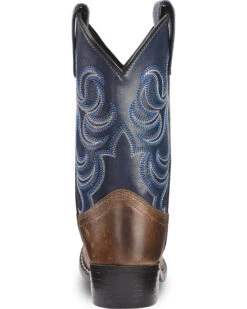 Cody James Boys' Two-Tone Embroidered Western Boots - Round Toe -Western Cowboy Clothing Shop 2000221649 200 BK