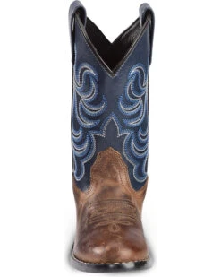 Cody James Boys' Two-Tone Embroidered Western Boots - Round Toe -Western Cowboy Clothing Shop 2000221649 200 FT