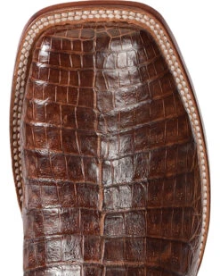 El Dorado Men's Handmade Caiman Belly Stockman Boots - Broad Square Toe -Western Cowboy Clothing Shop 2000221946 221 TP