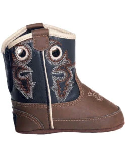 Double Barrel Infant Boys' Trace Baby Bucker Boots - Round Toe -Western Cowboy Clothing Shop 2000226869 200 RT