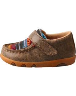 Twisted X Toddler Boys' Serape Canvas Driving Shoes - Moc Toe -Western Cowboy Clothing Shop 2000226956 200 LT