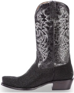 Moonshine Spirit Men's Stingray Exotic Boots - Square Toe -Western Cowboy Clothing Shop 2000231412 001 LT