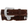 Tony Lama Men's Tooled Stillwater Creek Western Belt