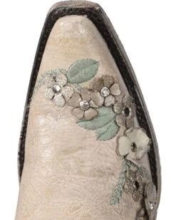 Corral Women's Floral Overlay Embroidered Stud And Crystals Western Boots - Snip Toe -Western Cowboy Clothing Shop 2000237672 100 TP