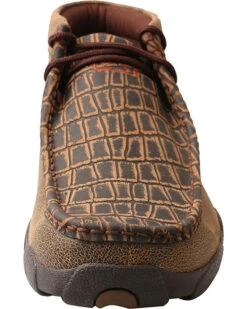 Twisted X Men's Caiman Print Driving Mocs - Moc Toe -Western Cowboy Clothing Shop 2000240922 200 FT