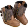 Old West Infant Boys' Poppet Boots - Round Toe 
