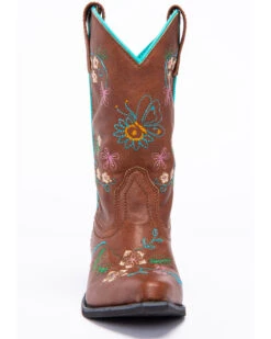 Shyanne Girls' Floral Embroidery Western Boots - Snip Toe -Western Cowboy Clothing Shop 2000253413 200 P4