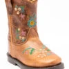 Shyanne Toddler Girls' Floral Western Boots - Square Toe