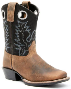 Cody James Boys' Brown Western Boots - Broad Square Toe