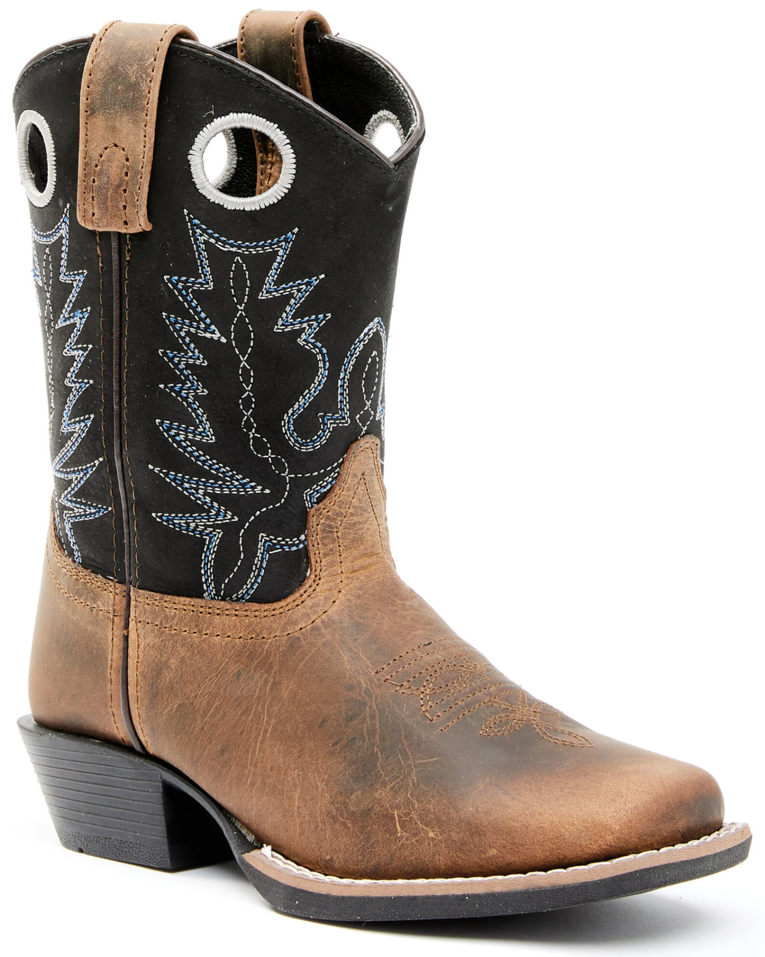 Cody James Boys' Brown Western Boots - Broad Square Toe 1 Cody James Boys' Brown Western Boots - Broad Square Toe