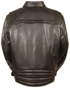 Milwaukee Leather Men's Side Belt Utility Pocket Motorcycle Jacket -Western Cowboy Clothing Shop 2000255403 001 P2
