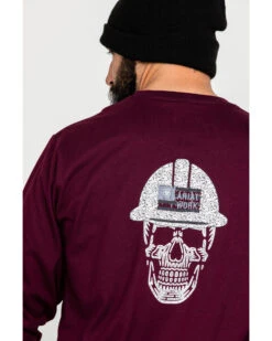 Ariat Men's FR Roughneck Skull Logo Crew Long Sleeve Work T-Shirt 10 Ariat Men's FR Roughneck Skull Logo Crew Long Sleeve Work T-Shirt -Western Cowboy Clothing Shop 2000258818 600 P5