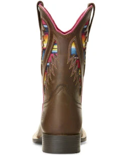 Ariat Girls' VentTEK Quickdraw Serape Western Boots - Broad Square Toe -Western Cowboy Clothing Shop 2000258944 200 P3