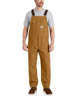 Carhartt Men's Duck Bib Work Overalls  