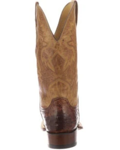 Lucchese Men's Cliff Exotic Western Boots - Square Toe -Western Cowboy Clothing Shop 2000277051 201 P4