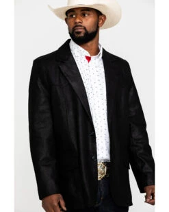 Cody James Men's Black Suede Blazer Jacket  -Western Cowboy Clothing Shop 2000286690 001 P5