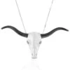 Kelly Herd Women's Longhorn Skull Necklace