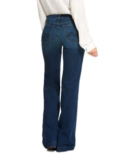 Ariat Women's Kelsea Trouser Stretch Wide Leg Jeans