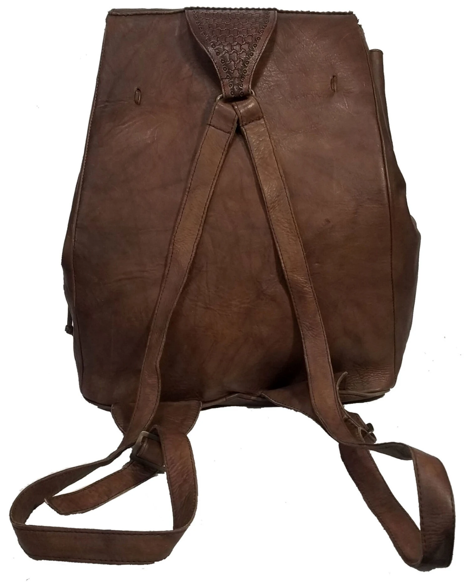 Kobler Leather Women's Tooled Backpack 2 Kobler Leather Women's Tooled Backpack - Image 2