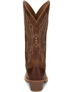 Justin Women's Rein Waxy Western Boots - Square Toe -Western Cowboy Clothing Shop 2000325077 200 P4