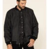 Moonshine Spirit Men's Steal Bomber Sherpa-Lined Jacket 
