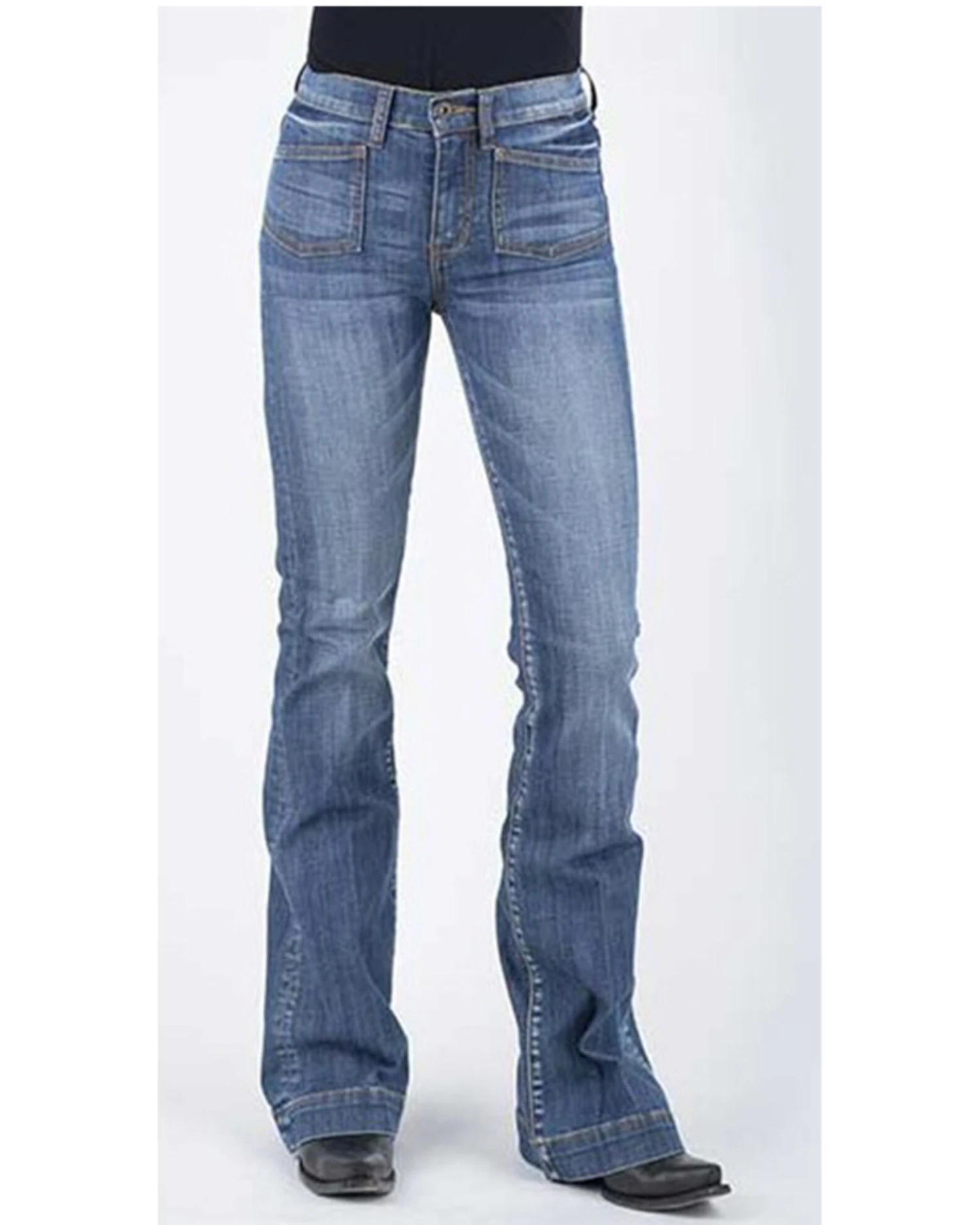 Stetson Women's 921 High Waist Flare Jeans 1 Stetson Women's 921 High Waist Flare Jeans
