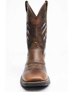 Brothers & Sons Men's Scratch Mexico Flag Lite Performance Western Boots - Broad Square Toe 10 Brothers & Sons Men's Scratch Mexico Flag Lite Performance Western Boots - Broad Square Toe -Western Cowboy Clothing Shop 2000330394 200 P5