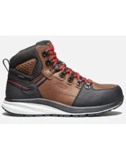 Keen Men's Red Hook Waterproof Work Boots - Carbon Toe