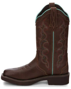 Justin Women's Raya Western Boots - Square Toe -Western Cowboy Clothing Shop 2000335052 280 P3